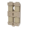 ESP - Halterung MOLLE Roto 360° Quick Change - Zweireihig - Khaki - UBC-07 KH