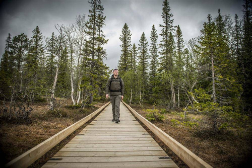 Helikon - Jacke Wolfhound Hoodie - Windpack Nylon - Flecktarn - KU-WLH-NL-23