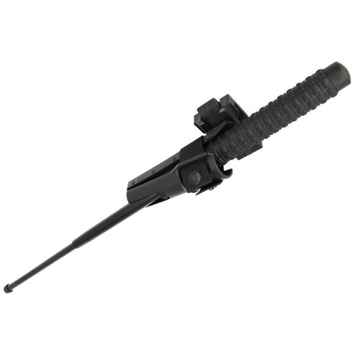 ESP - Gehärteter erweiterbarer Schlagstock mit Halter - 26" - Extra Grip Griff - Schwarz - EXB-26H BLK BH-55