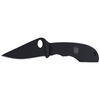 Spyderco - Messer Grasshopper - Schwarze Klinge Plain - Schwarz - C138BKP