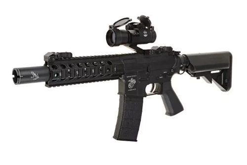 Theta Optics - Rotes Zielfernrohr Replica Battle - Schwarz - THO-10-007856