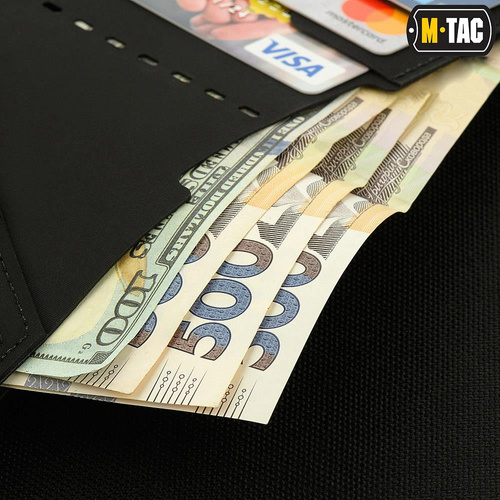 M-Tac - Slim Elite Gen.II Brieftasche - Schwarz - 10171802