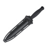 Schrade - Nadel gezackte feste Klinge Militärmesser - schwarz - 1182515