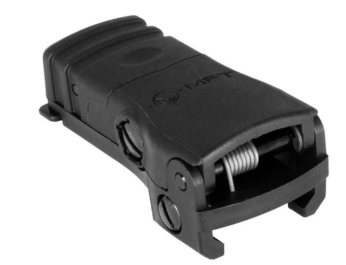 MFT - Back Up Polymer Flip Up Rear Sight - Schwarz - BUPSWR-BL