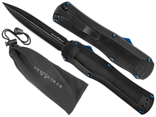 Benchmade - Messer Autocrat OTF - Dagger - S30V - Schwarz - 3400BK