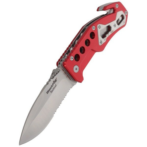 FOX - Knife BlackFox Rescue Folder - Rot - BF-117