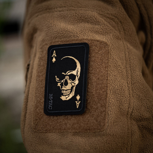 M-Tac - Moralaufnäher Patch Face of War - Cordura - Schwarz/Orange - 51389035