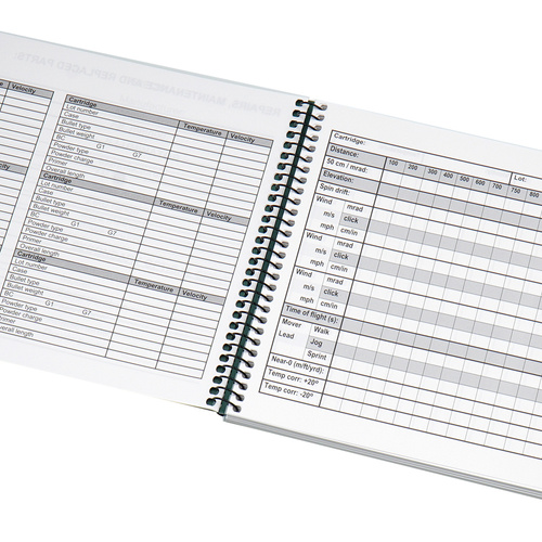 Modestone - Militärisches Wasserdichtes Scharfschützen Logbuch - 148 x 210 mm - Grün - SLOGC53SMIL