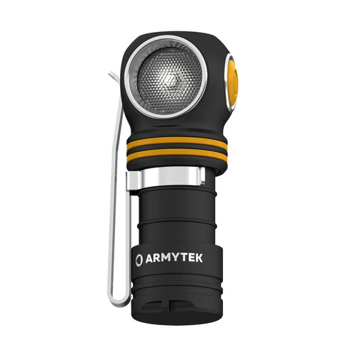 Armytek - Wiederaufladbare LED-Taschenlampe / Stirnlampe Elf C1 - Weiß Licht - 1000 lm - F05003C