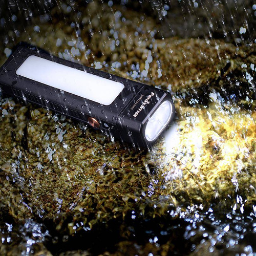 Fenix - Wiederaufladbare LED-Taschenlampe WT16R - Werkstatt - 300 Lumen - Schwarz - 039-479
