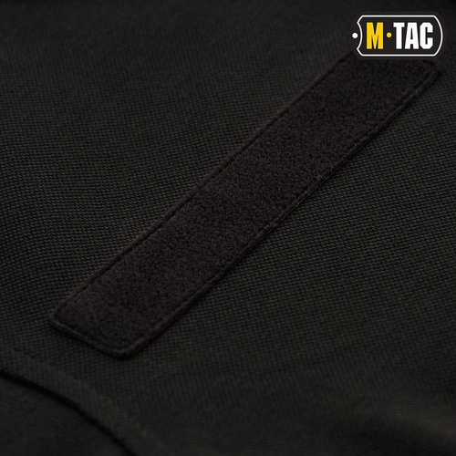 M-Tac - Taktisches Poloshirt mit langen Ärmeln - Schwartz - 80021002