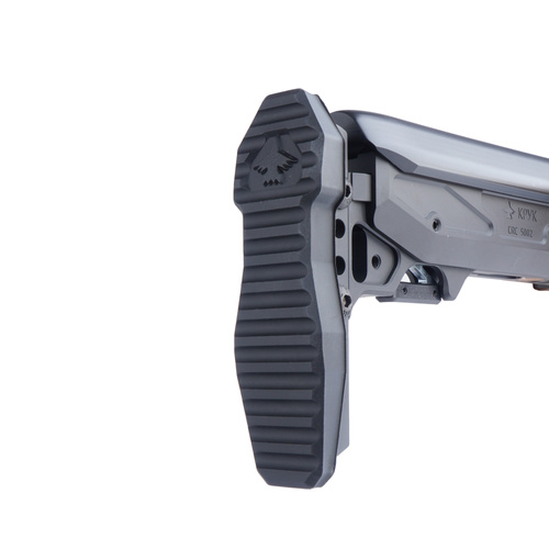 Kruk - Klappbarer Hinterschaft mit Adapter für AKM/AK-74 Plattform - Schwarz - CRC 5002/9033-BLK