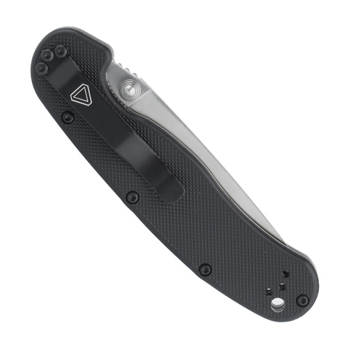 Ontario - Klappmesser RAT II - Liner Lock - Silber - 8860