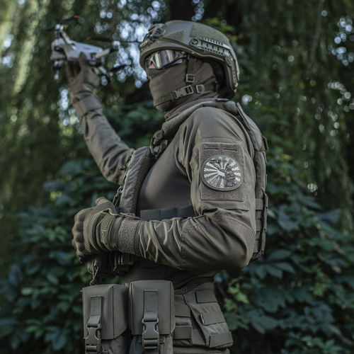 M-Tac – Aufnäher „Der Weg des Samurai“ – Stickerei – Ranger Green – 51426123