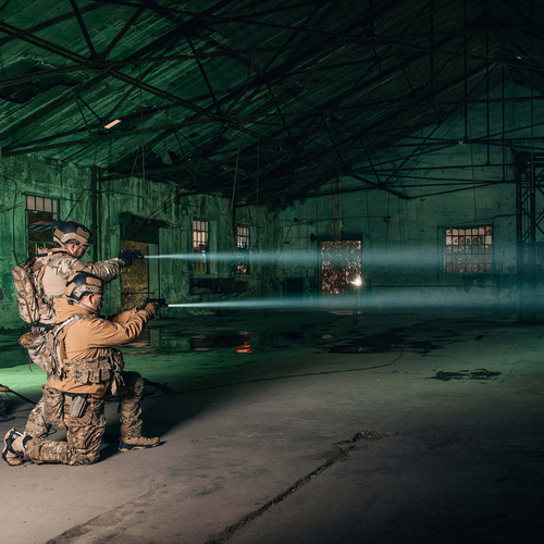 Olight - Valkyrie Turbo Taschenlampe für taktische Waffen - 250 lm - Picatinny - Schwarz - Valkyrie Turbo