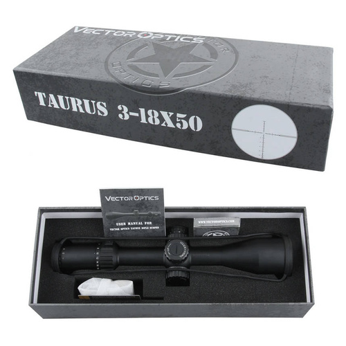 Vector Optics - Zielfernrohr Taurus 3-18 x 50 - 30 mm - First Focal Plane - SCFF-11 