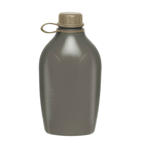Wildo - Butelka Explorer Flasche - 1000 ml - Szary / Khaki - HY-EBT-PE-13
