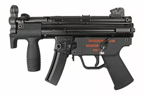 WE - ASG GBB Replica des MP5K Apache-SMG - Schwarz - WET-02-007134