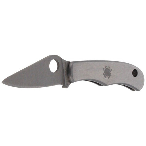 Spyderco - Klappmesser Bug - Rostfreier Stahl - Silber - C133P
