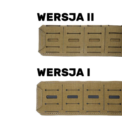 Bayonet - SUPPRESSOR Taktischer Gürtel mit MOLLE-Overlay - AustriAlpin COBRA® ProStyle 18kN - 44 mm - Coyote Brown