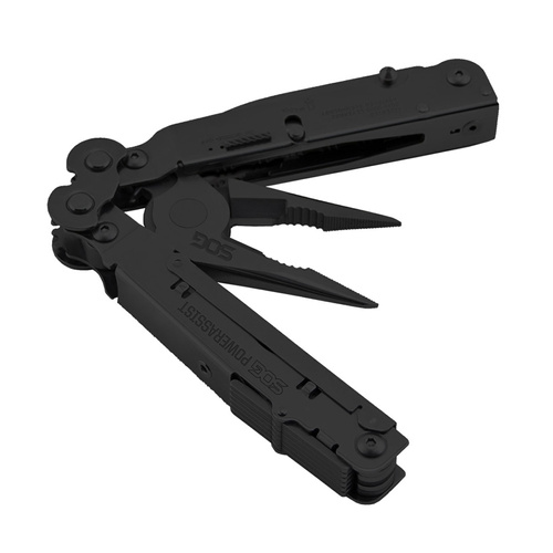 SOG - Multitool PowerAssist B66N-CP - 420 - 16 Werkzeuge - Schwarz - B66N-CP