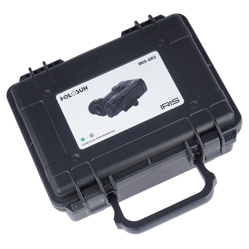 Holosun - Iris-2 Laserzielanzeiger - Aluminium - Grün/IR-Laser - Schwarz - IRIS-GR2