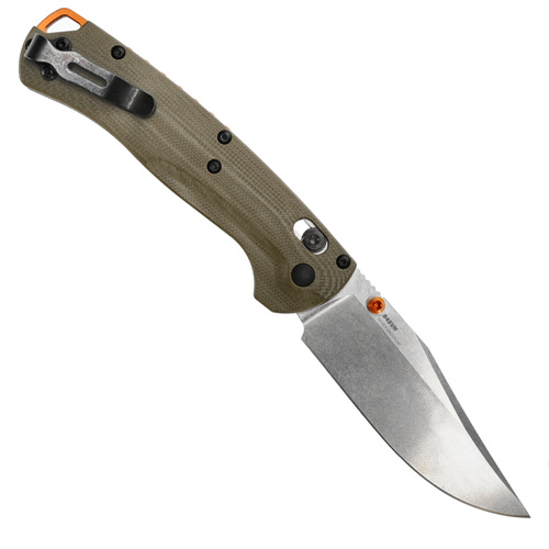 Benchmade - Taggedout Jagdmesser - CPM-S45VN - Grün - 15536
