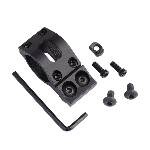 Mactronic - Gewehr-Taschenlampenhalterung - M-LOK - Aluminium - Schwarz - RHH0071