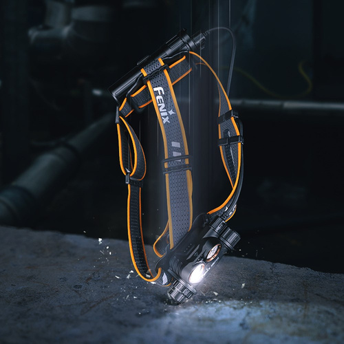 Fenix - LED-Stirnlampe ohne Tablett - Schwarz/Gelb - HM75R SE