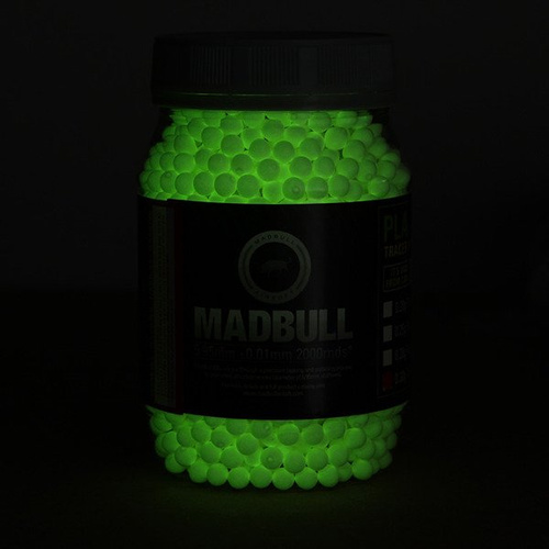 MadBull - Biologisch abbaubare BB Pellets - 0.28g - 2000 rds - Tracer Eco Friendly - PLA BIO