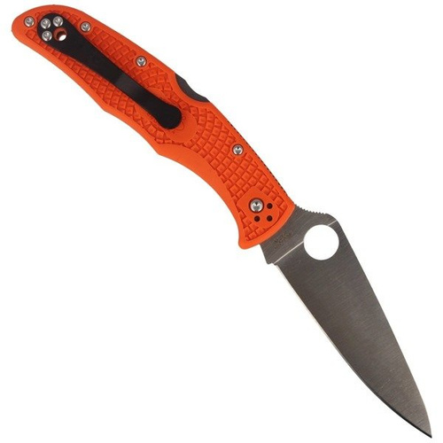 Spyderco - Endura® 4 FRN flach geschliffen Orange Messer - C10FPOR
