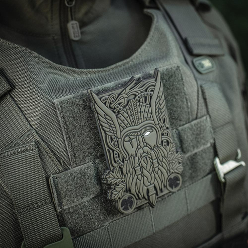 M-Tac - Odin 3D PVC Patch - Morale Patch - 	Olive - 51131001