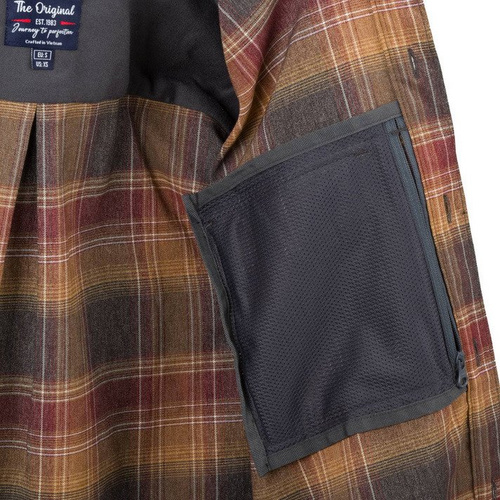 Helikon - GreyMan Hemd - Bernstein kariert - KO-GMN-PN-P0