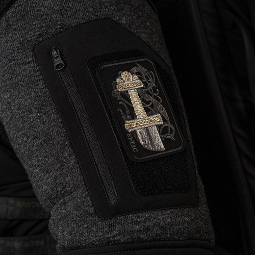 M-Tac – Wikinger-Schwert-Patch – Stickerei – Schwarz – 51332000