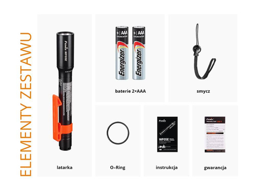 Fenix - Taschenlampe LED - 85 Lumen - WF05E