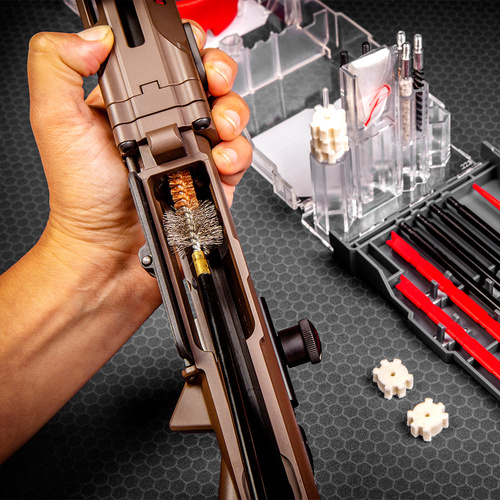 Real Avid - Gewehr-Reinigungswerkzeugsatz Gun Boss Multi-Kit - .243/.260/6.5mm - AVGBMK243
