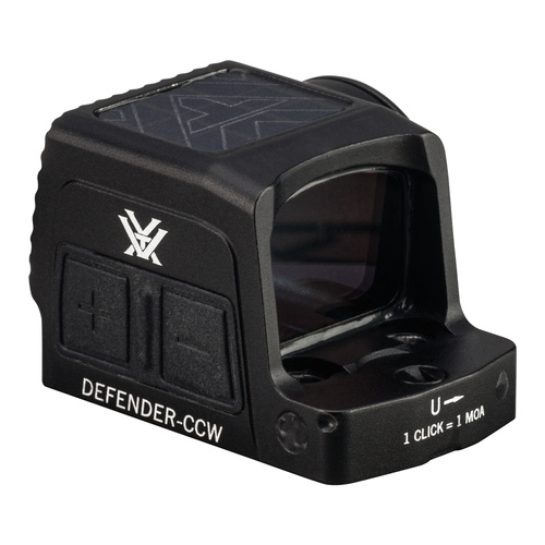 Vortex Optik - Rotpunkt Defender CCW Solar - 3 MOA - Schwarz - DFCCW-MRD3-E