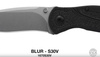 Kershaw - Taktisches Messer Blur 1670S30V - S30V - Schwarz - 1670S30V