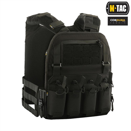 M-Tac - Plate Carrier Cuirass QRS XL taktische Weste - Schwarz - 10180002