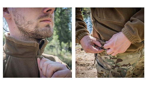 Helikon - Stratus® Heavy Fleece Jacke - Schwarz - BL-STC-HF-01