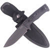 Lion Steel - Tactical Schwarz Micarta / Schwarz Klinge Messer - Stahl - T5B MI