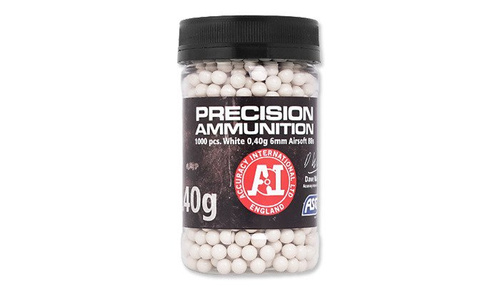 ASG - Airsoft BB Pellets Präzisionsmunition Schwer - 0,40 g - 1000 rds - Flasche - 18413