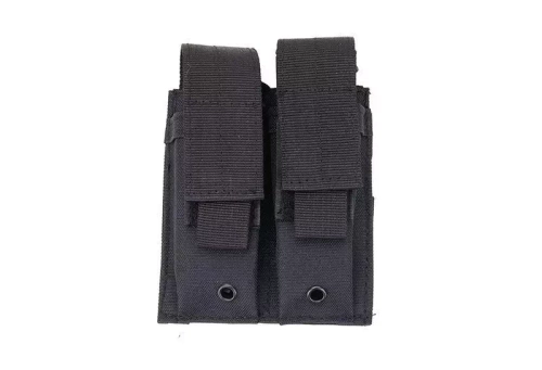 GFC Tactical - Doppel-Pistolenmagazin-Tasche - MOLLE - Nylon - Schwarz - GFT-19-001406