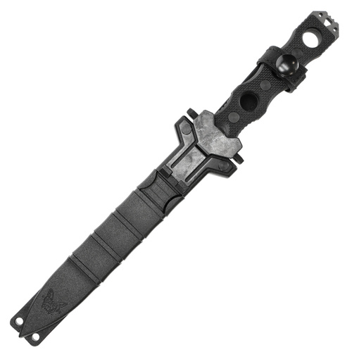 Benchmade - Militärmesser 185SBK SOCP - CPM-3V - Schwarz - 185SBK