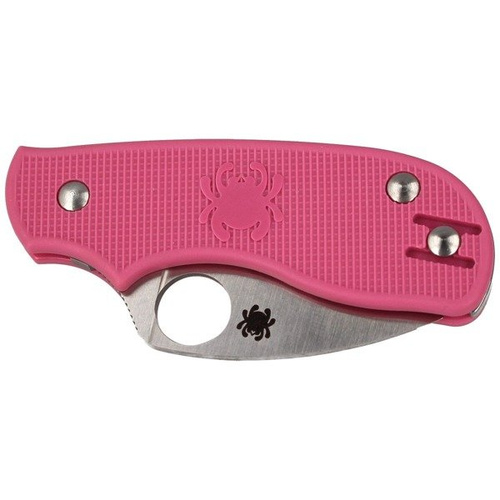 Spyderco - Squeak Lightweight Pink PlainEdge Messer - C154PPN
