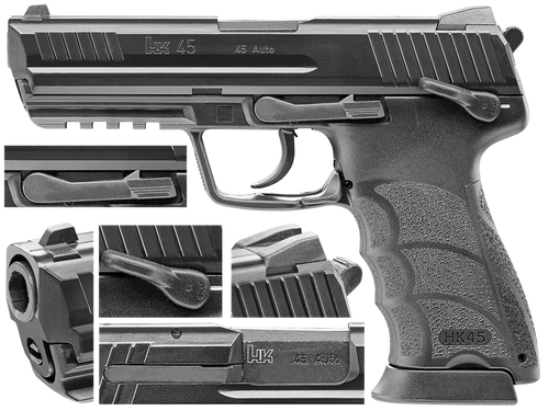 Umarex - Airsoft-Pistole Heckler&Koch HK45 - GBB - 2.6365