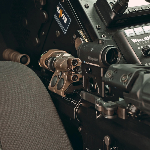 Unity Tactical - RAXIS Picatinny FAST QD Montage für MAWL Laser - Aluminium - Schwarz - LM-MIB-QD