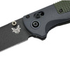 Benchmade - 430BK Redoubt Klappmesser - D2 - Grau/Grün - 430BK