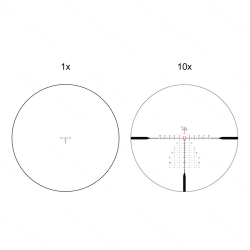 Vector Optics - Zielfernrohr Continental x6 3-18 FFP - 50 mm - Schwarz - SCFF-43