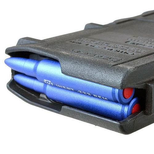 Strike Industries - Aluminium-Attrappe Runde 5,56x45mm NATO - 2 Stück - SI-DR-AL-223-BLU